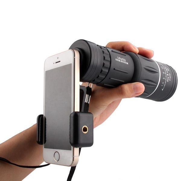 halebor 16x52 single focus optic lens day night vision armoring travel monocular telescope scope with universal clip 10pc/lot
halebor 16x52 single focus optic lens day night vision armoring travel monocular telescope scope with universal clip 10pc/lot