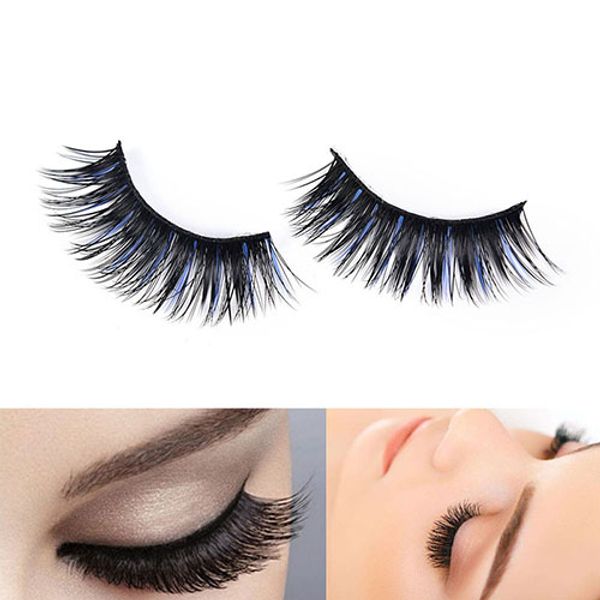 5pairs women makeup tool soft cross false eyelashes extension 1.5cm length blue+black eye thick lashes
5pairs women makeup tool soft cross false eyelashes extension 1.5cm length blue+black eye thick lashes