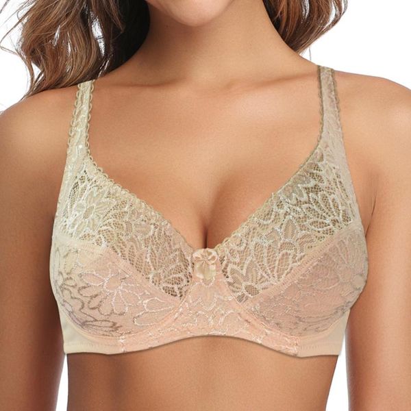 bras for women lace bra underwired ladies underwear floral sheer bralette plus size lingerie large size b c d dd e f cup, Red;black
bras for women lace bra underwired ladies underwear floral sheer bralette plus size lingerie large size b c d dd e f cup, Red;black