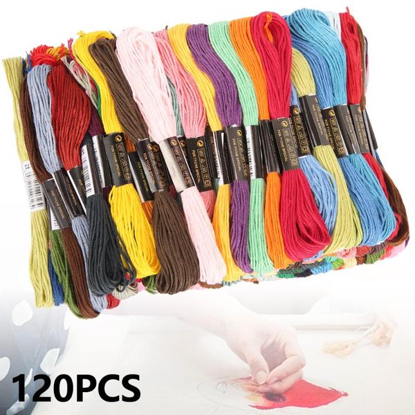 120pcs mix colors cotton sewing skeins cross stitch embroidery thread floss kit diy sewing tools, Black;white
120pcs mix colors cotton sewing skeins cross stitch embroidery thread floss kit diy sewing tools, Black;white