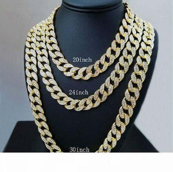 iced out bling rhinestone crystal goldgen finish miami cuban link chain men's hip hop necklace jewelry 20, 24, 30 ,36 inch, Silver
iced out bling rhinestone crystal goldgen finish miami cuban link chain men's hip hop necklace jewelry 20, 24, 30 ,36 inch, Silver