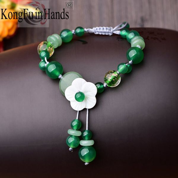 women's adjustable bracelets green beads hand made diy retro rope bracelet valentine's day present classical jewelry gift, Black
women's adjustable bracelets green beads hand made diy retro rope bracelet valentine's day present classical jewelry gift, Black