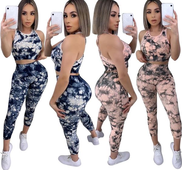 designer women two pieces sets tie dye sporty summer tracksuits halter neck tank tee +jogger sweatpants leggings suit yoga fitness outfits, Gray
designer women two pieces sets tie dye sporty summer tracksuits halter neck tank tee +jogger sweatpants leggings suit yoga fitness outfits, Gray