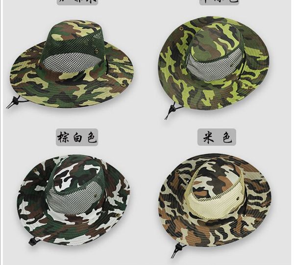 summer camouflage hidden jungle hat multifunctional fishing caps hats sun protection camping hiking sunproof hats, Blue;gray
summer camouflage hidden jungle hat multifunctional fishing caps hats sun protection camping hiking sunproof hats, Blue;gray
