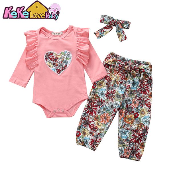 newborn baby girl floral clothes set cotton bodysuits pants leggings headbands 3pcs autumn outfit infant girls clothing set, White
newborn baby girl floral clothes set cotton bodysuits pants leggings headbands 3pcs autumn outfit infant girls clothing set, White