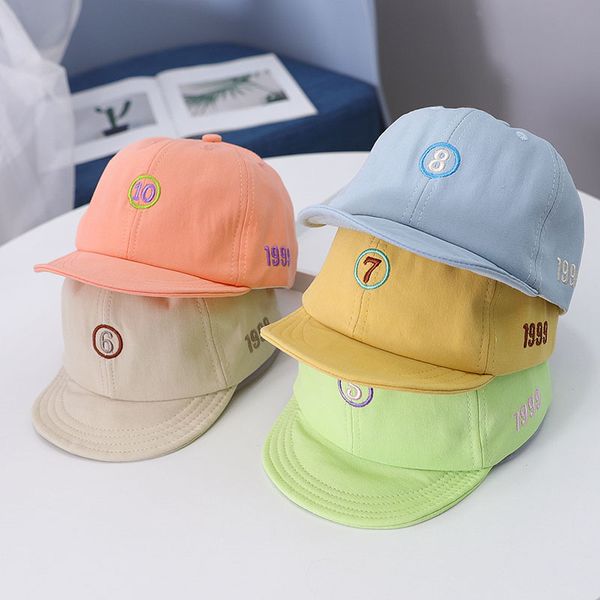 spring sunmer new baby hat solid color letter baby girl boy hat kids snapback baseball cap peaked children beach sun, Yellow
spring sunmer new baby hat solid color letter baby girl boy hat kids snapback baseball cap peaked children beach sun, Yellow