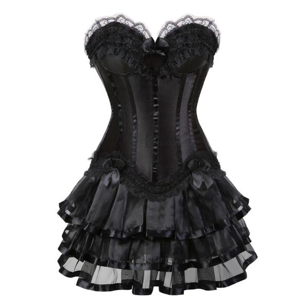 gothic overbust corset lingerie halloween costume showgirl dress body shaper bustier tutu skirt petticoat waist shaper, Black;white
gothic overbust corset lingerie halloween costume showgirl dress body shaper bustier tutu skirt petticoat waist shaper, Black;white