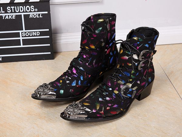 new boots short boots high shoes cool fashion botas hombre cuero men's cow leather pointed toe ankle genuine leather, Black
new boots short boots high shoes cool fashion botas hombre cuero men's cow leather pointed toe ankle genuine leather, Black