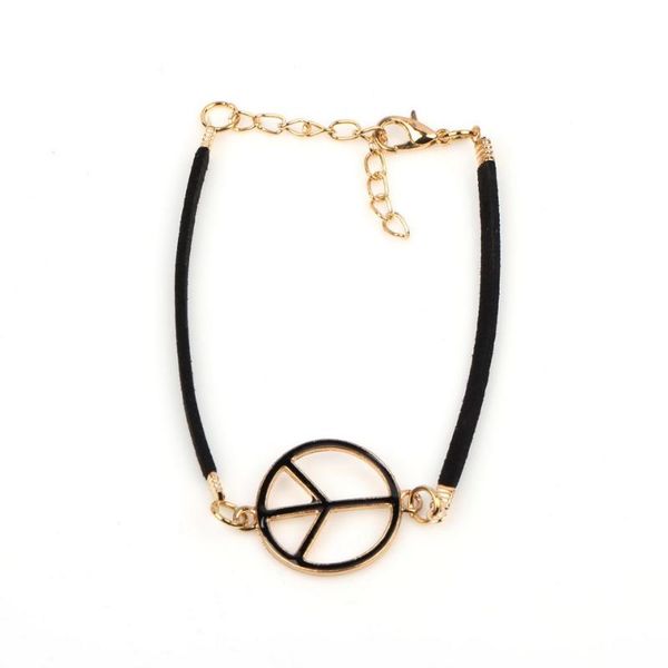 gold color link chain bangle jewelry fashion new 2020 design leather rope chain metal charm anti-war peace bracelet for women, Golden;silver
gold color link chain bangle jewelry fashion new 2020 design leather rope chain metal charm anti-war peace bracelet for women, Golden;silver