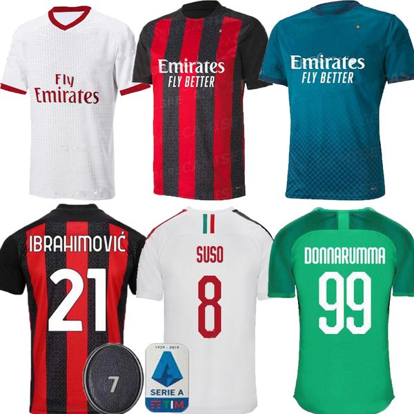 19 20 21 ibrahimovic ac home aweay soccer jerseys 2019 2020 2021 piatek third football shirt paqueta bennacer uniforms milan maillot de foot, Black;yellow
19 20 21 ibrahimovic ac home aweay soccer jerseys 2019 2020 2021 piatek third football shirt paqueta bennacer uniforms milan maillot de foot, Black;yellow