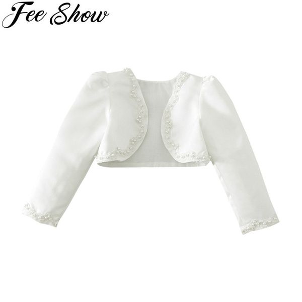 2-10years long sleeve beaded bolero cute baby kids girl ivory wedding jacket formal soft fall winter autum warm coat cape wear, Blue;gray
2-10years long sleeve beaded bolero cute baby kids girl ivory wedding jacket formal soft fall winter autum warm coat cape wear, Blue;gray