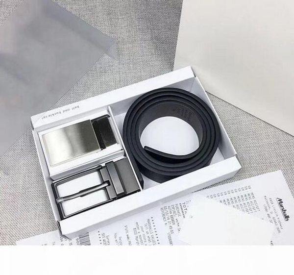 2018 fashion men belt genuine leather two buckles man belts with gift box high quality, Black;brown
2018 fashion men belt genuine leather two buckles man belts with gift box high quality, Black;brown