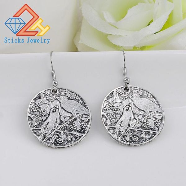 dangle & chandelier arrival charm vintage style round earrings rural wind female ethnic jewelry, Silver
dangle & chandelier arrival charm vintage style round earrings rural wind female ethnic jewelry, Silver