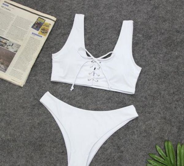 women bandage cross solid bikini set swimming suit push-up padded brazilian swimsuit swimwear beachwear bathing0698, White;black
women bandage cross solid bikini set swimming suit push-up padded brazilian swimsuit swimwear beachwear bathing0698, White;black