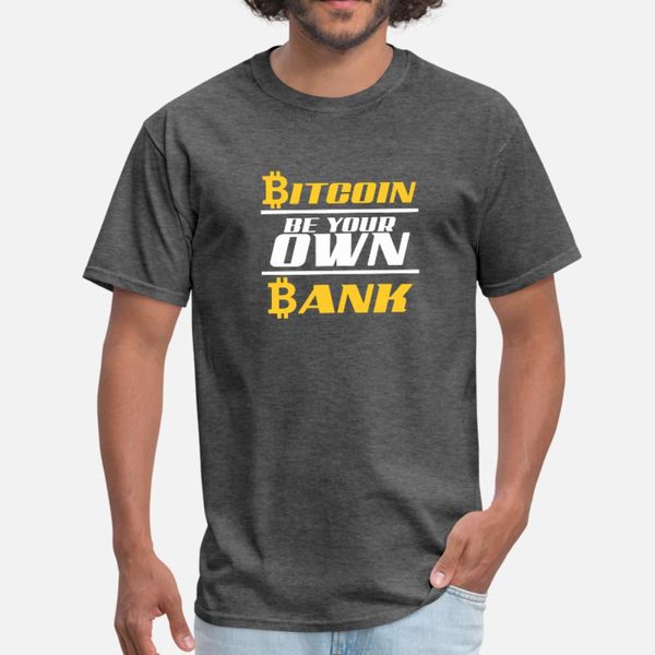 crypto blockchain: bitcoin be your own bank t shirt men character cotton size s-3xl formal loose comical summer slim shirt
crypto blockchain: bitcoin be your own bank t shirt men character cotton size s-3xl formal loose comical summer slim shirt