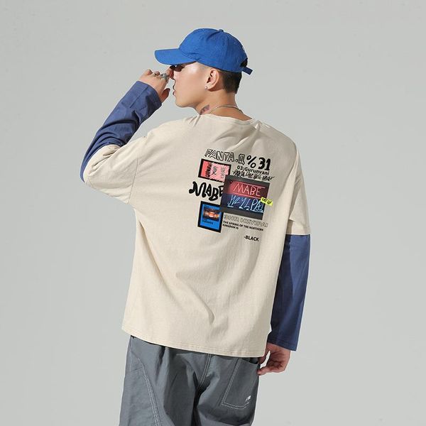 2020 lap blue fashion mens designer t shirts men luxury t shirt tshirt round collar long sleeves crop mens clothes clothing tee shirt, White;black
2020 lap blue fashion mens designer t shirts men luxury t shirt tshirt round collar long sleeves crop mens clothes clothing tee shirt, White;black