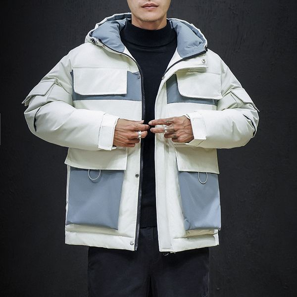 men's down & parkas men winter jackets and coats thicker warm hooded casual loose outwear size 5xl, Black
men's down & parkas men winter jackets and coats thicker warm hooded casual loose outwear size 5xl, Black