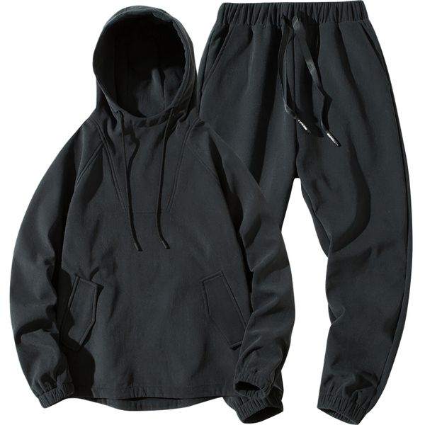 Januarysnow Men's Hooded Jacket+Pants 2PC Sets Mal Workwear Tide Card Loose Pullover Front Pocket Coat& Long Pants Mal Clothing 4XL
Januarysnow Men's Hooded Jacket+Pants 2PC Sets Mal Workwear Tide Card Loose Pullover Front Pocket Coat& Long Pants Mal Clothing 4XL