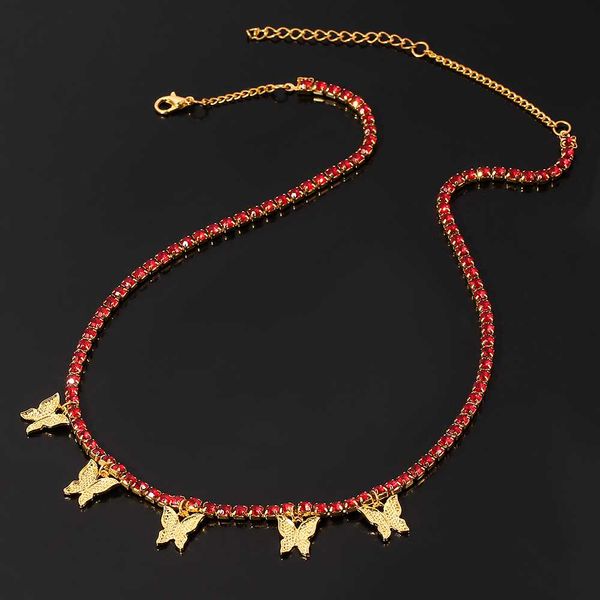 chokers boho rhinestone butterfly charm with red crystal choker gold color chain fashion necklaces for women elegant necklace jewelry, Golden;silver
chokers boho rhinestone butterfly charm with red crystal choker gold color chain fashion necklaces for women elegant necklace jewelry, Golden;silver