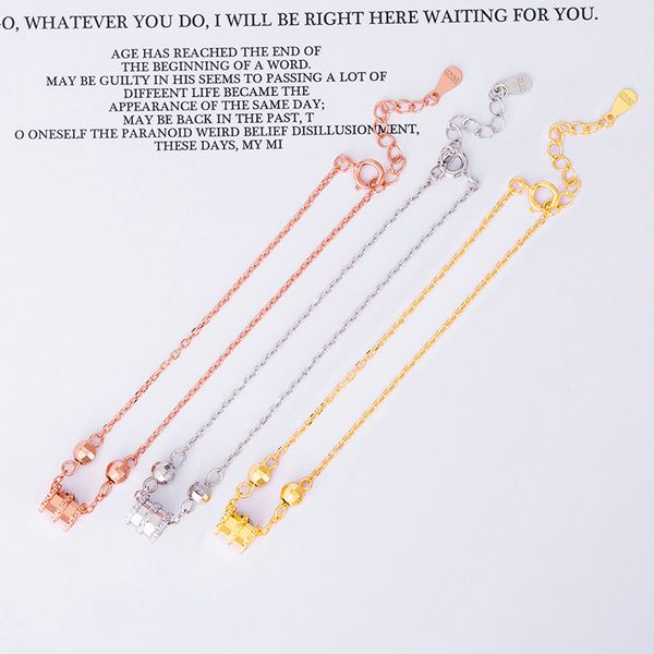 s925 sterling silver small waist bracelet female net red vibrato with the same bracelet niche design light luxury jewelry valentine, Black
s925 sterling silver small waist bracelet female net red vibrato with the same bracelet niche design light luxury jewelry valentine, Black