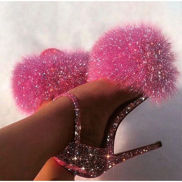 women summer high heel sandals shoes woman plush bling buckle strap plus size 35-43 elegant ladies sandalias 2020 new hot, Black
women summer high heel sandals shoes woman plush bling buckle strap plus size 35-43 elegant ladies sandalias 2020 new hot, Black