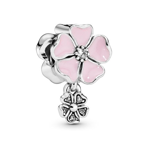 authentic 925 sterling silver dangling poetic pink cherry blossom flower pendant charms beads fit pandora bracelets for diy jewelry making, Black
authentic 925 sterling silver dangling poetic pink cherry blossom flower pendant charms beads fit pandora bracelets for diy jewelry making, Black
