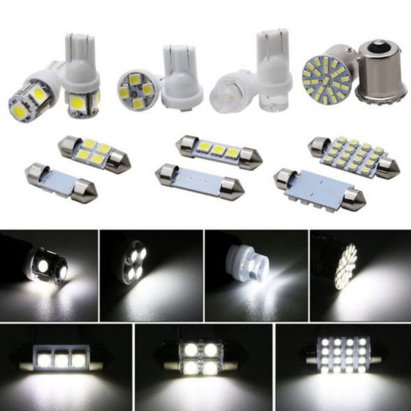 14pcs/lot led 1157 t10 31 36mm car map dome license plate replacement light kit white lamp set auto interior lamp car lights
14pcs/lot led 1157 t10 31 36mm car map dome license plate replacement light kit white lamp set auto interior lamp car lights