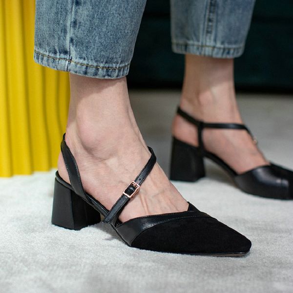 zawsthia new pointed toe thick block high heels summer shoes for woman side strap mary janes pumps women sandals, Black
zawsthia new pointed toe thick block high heels summer shoes for woman side strap mary janes pumps women sandals, Black