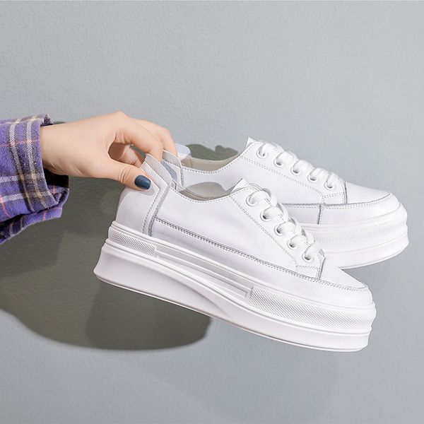 leather white shoe female 2020 spring new sponge single lace-up shoes joker sandals thick bottom increased leisure shoes, Black
leather white shoe female 2020 spring new sponge single lace-up shoes joker sandals thick bottom increased leisure shoes, Black