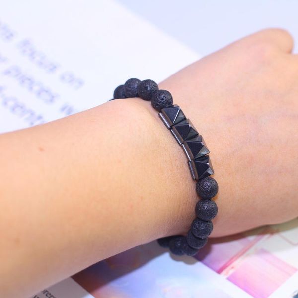 beaded, strands original men's black series beaded hematite bracelet convex gallstone cool punk men
beaded, strands original men's black series beaded hematite bracelet convex gallstone cool punk men