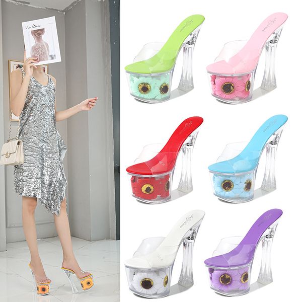 high heels sunflower thick thin heel waterproof table sandals transparent crystal shoes wedding shoes lfd-10367, Black
high heels sunflower thick thin heel waterproof table sandals transparent crystal shoes wedding shoes lfd-10367, Black