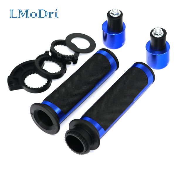 lmodri universal motorcycle 7/8'' handle grips motorbike 22mm handlebar grip with cnc bar end 5 colors
lmodri universal motorcycle 7/8'' handle grips motorbike 22mm handlebar grip with cnc bar end 5 colors