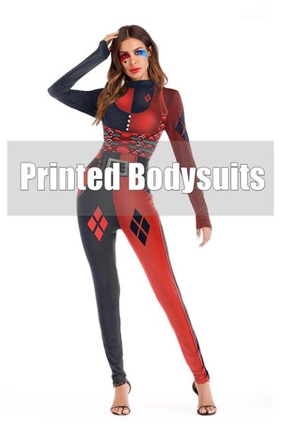 wear дизайнер 3d pattern женщины комбинезоны повседневная длинным рукавом стенд воротник rompers женская одежда хэллоуин этап, Black;red
wear дизайнер 3d pattern женщины комбинезоны повседневная длинным рукавом стенд воротник rompers женская одежда хэллоуин этап, Black;red