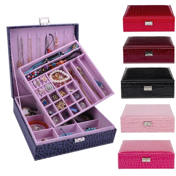 makeup storage box retro pu leather fashion jewelry box holder large capacity square ring earring accessorie case organizer 2019 mx200810, Black;white
makeup storage box retro pu leather fashion jewelry box holder large capacity square ring earring accessorie case organizer 2019 mx200810, Black;white