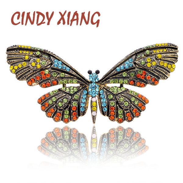 cindy xiang large butterfly brooches for women spring insect brooch pin rhinestone elegant colorful accessories coat jewelry, Gray
cindy xiang large butterfly brooches for women spring insect brooch pin rhinestone elegant colorful accessories coat jewelry, Gray