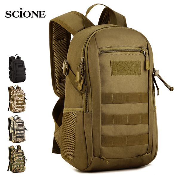 12l Mini Travel Bags Tactical Backpack Camping Bag Army Backpacks Hiking Bag Mochila Outdoor Sports Rucksack Xa613wa