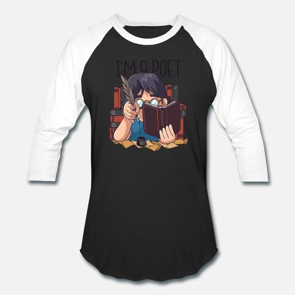 i m a poet writing with a feather and books t shirt men customize short sleeve o-neck slim crazy new fashion summer style letters shirt
i m a poet writing with a feather and books t shirt men customize short sleeve o-neck slim crazy new fashion summer style letters shirt