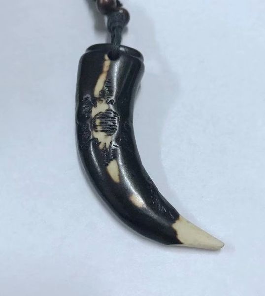 10 pcs man pendants limitation yak bone material bone art pendant vintage men's adjustable rope necklaces, Silver
10 pcs man pendants limitation yak bone material bone art pendant vintage men's adjustable rope necklaces, Silver