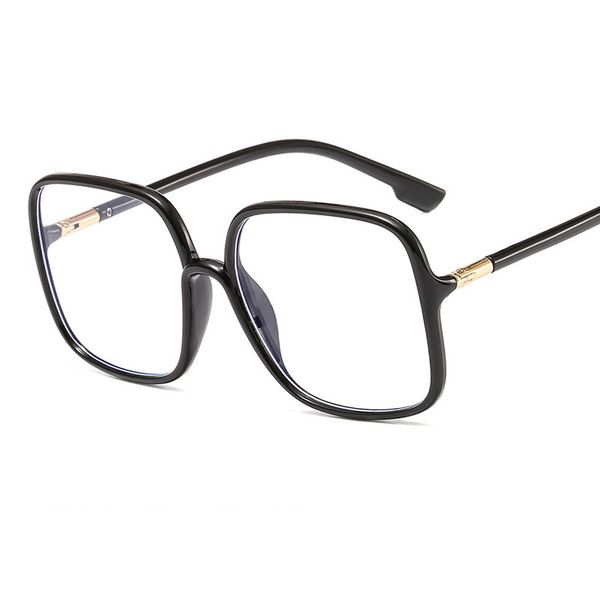 2020 large frame fashion glasses frame for men and women against blue light glasses square flat mirror trend, Black
2020 large frame fashion glasses frame for men and women against blue light glasses square flat mirror trend, Black