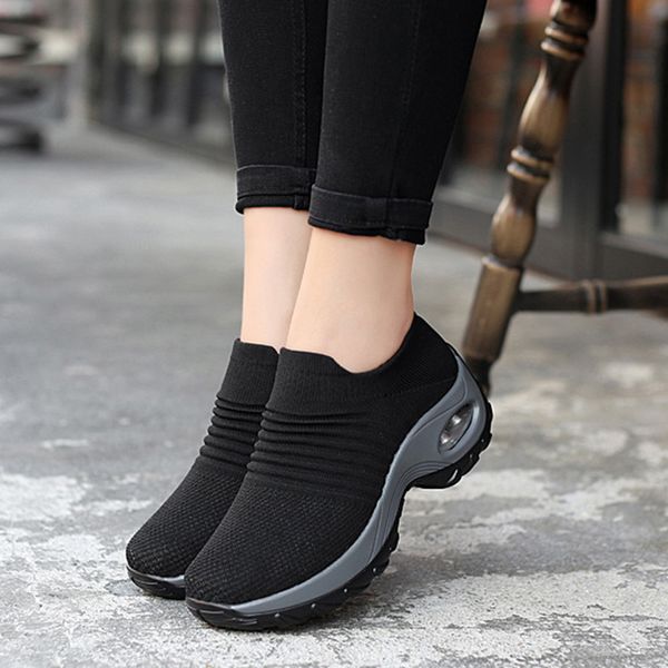 women walking shoes wedges sneakers comfortable breathe mesh air cushion running zj55
women walking shoes wedges sneakers comfortable breathe mesh air cushion running zj55