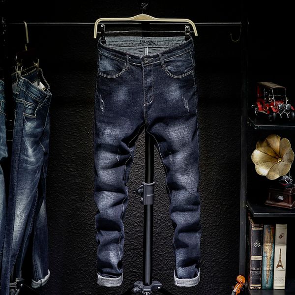men black skinny jeans casual denim jeans pants new spring summer stretch slim solid pencil pants long plus size 38, Blue
men black skinny jeans casual denim jeans pants new spring summer stretch slim solid pencil pants long plus size 38, Blue
