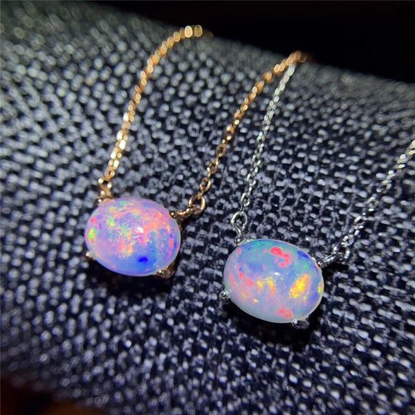 chains genuine opal necklace for women engagement gift 8*10mm natrual colorful gemstone fine jewelry 925sterling silver
chains genuine opal necklace for women engagement gift 8*10mm natrual colorful gemstone fine jewelry 925sterling silver