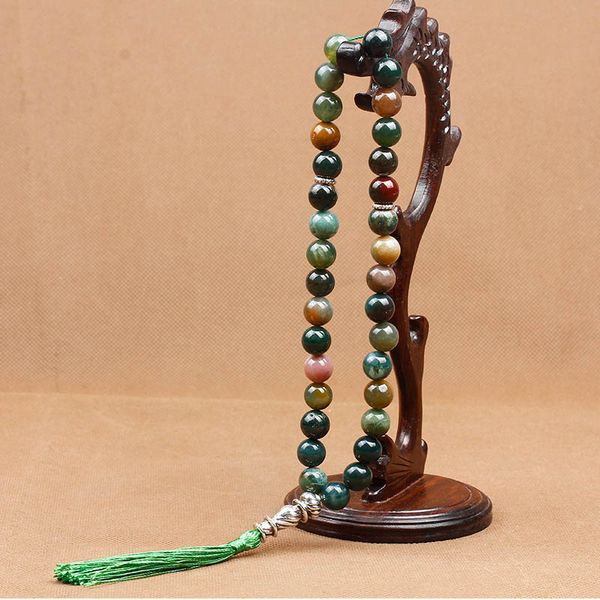 10mm 33 prayer beads islamic muslim rosary natural stone frosted striped tassel pendant mohammed rosary women men turkey, Black
10mm 33 prayer beads islamic muslim rosary natural stone frosted striped tassel pendant mohammed rosary women men turkey, Black