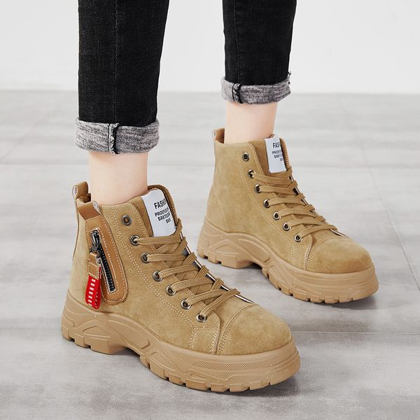 2020 new women winter boots plush warm walking platform sneakers 2020 high combat boots woman martin lace up lady pu shoes
2020 new women winter boots plush warm walking platform sneakers 2020 high combat boots woman martin lace up lady pu shoes