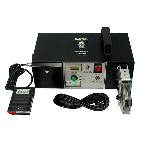 em-6b2 electrical type terminal crimping machine tools crimp variety of terminals equipped with 7 crimping dies ferramentas
em-6b2 electrical type terminal crimping machine tools crimp variety of terminals equipped with 7 crimping dies ferramentas
