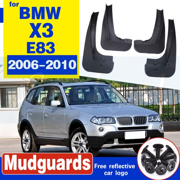 for 2006 - 2010 bmw x3 e83 4pcs mud flaps splash guards fender mudguard kit mud flap splash guards mudguard car styling
for 2006 - 2010 bmw x3 e83 4pcs mud flaps splash guards fender mudguard kit mud flap splash guards mudguard car styling
