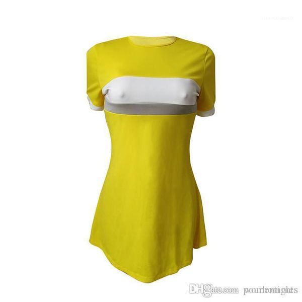 sports casual famale dress womens summer designer slim fit t shirt dress solid color short sleeve, Black;gray 
sports casual famale dress womens summer designer slim fit t shirt dress solid color short sleeve, Black;gray