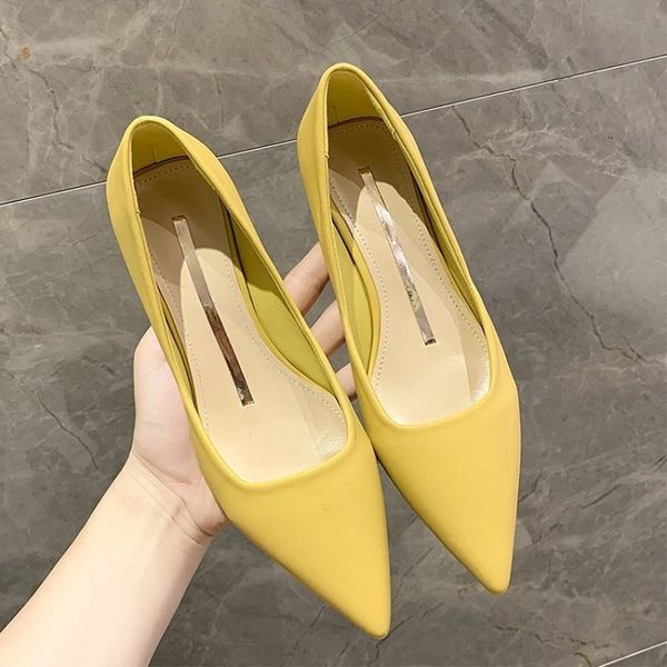 eoeodoit 5.5 cm heels shoes women leather party pumps fashion pointed toe slip on med kitten heel office casual daily shoes, Black
eoeodoit 5.5 cm heels shoes women leather party pumps fashion pointed toe slip on med kitten heel office casual daily shoes, Black