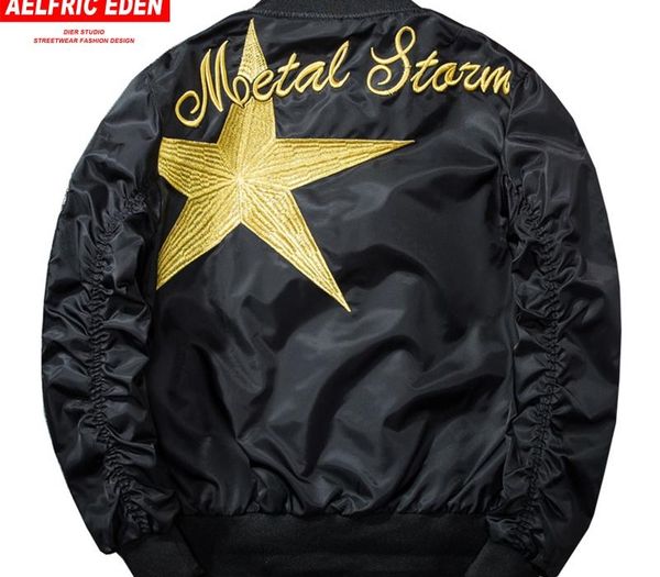 aelfric eden bomber jacket star letter embroidery flight coats autumn men hip hop baseball jackets male casual outwear lq24, Black;brown
aelfric eden bomber jacket star letter embroidery flight coats autumn men hip hop baseball jackets male casual outwear lq24, Black;brown
