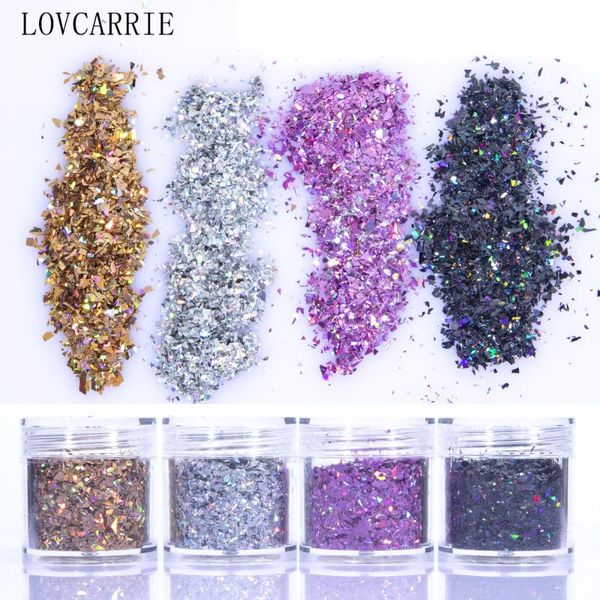 nail glitter 1 jar holo sequins powder mix shape irregular sparkle shine nails flakes chrome pigment supplies colorful paillette, Silver;gold
nail glitter 1 jar holo sequins powder mix shape irregular sparkle shine nails flakes chrome pigment supplies colorful paillette, Silver;gold